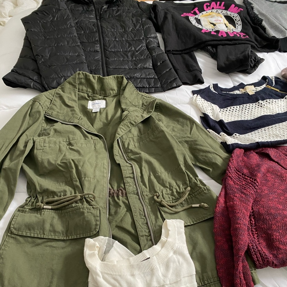 Winter bundle- sweaters & Jackets… stay warm in style